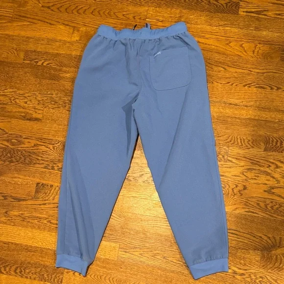 Jaanuu Slate Blue Scrub Top size M & Joggers size MS - Picture 7 of 7